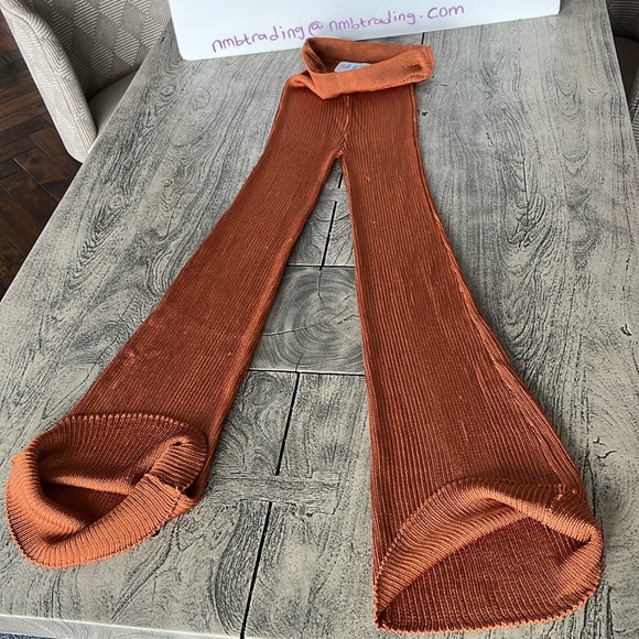 Calle Del Mar Aza Ziegler made with good vibes in USA knot flare bottom pants - Picture 15 of 16